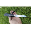 АНТРАЦИТ авторський ніж ручної роботи Alexknifemaker, сталь Elmax, 62 HRC, купити ніж в Україні